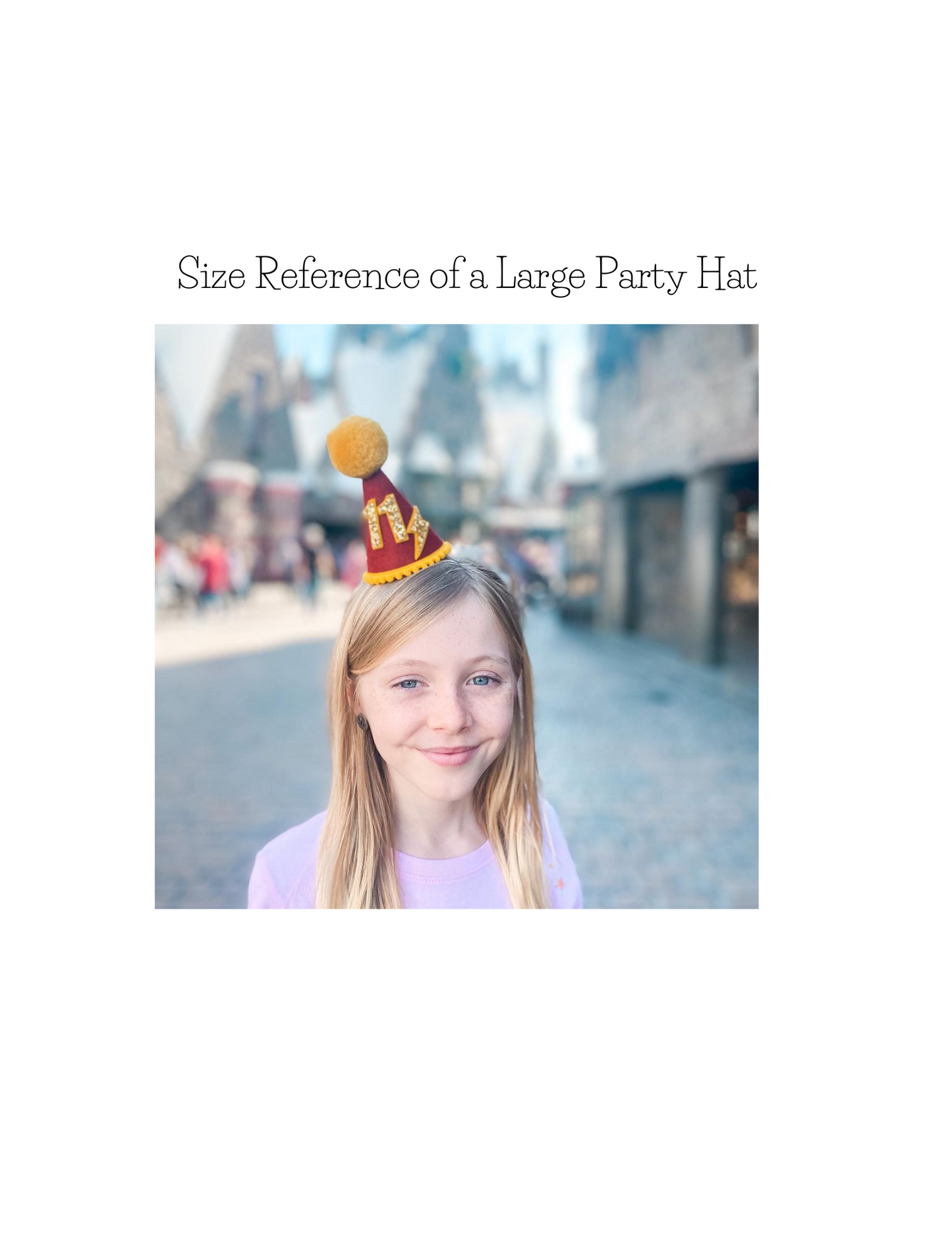 Large Glitter Party Hat