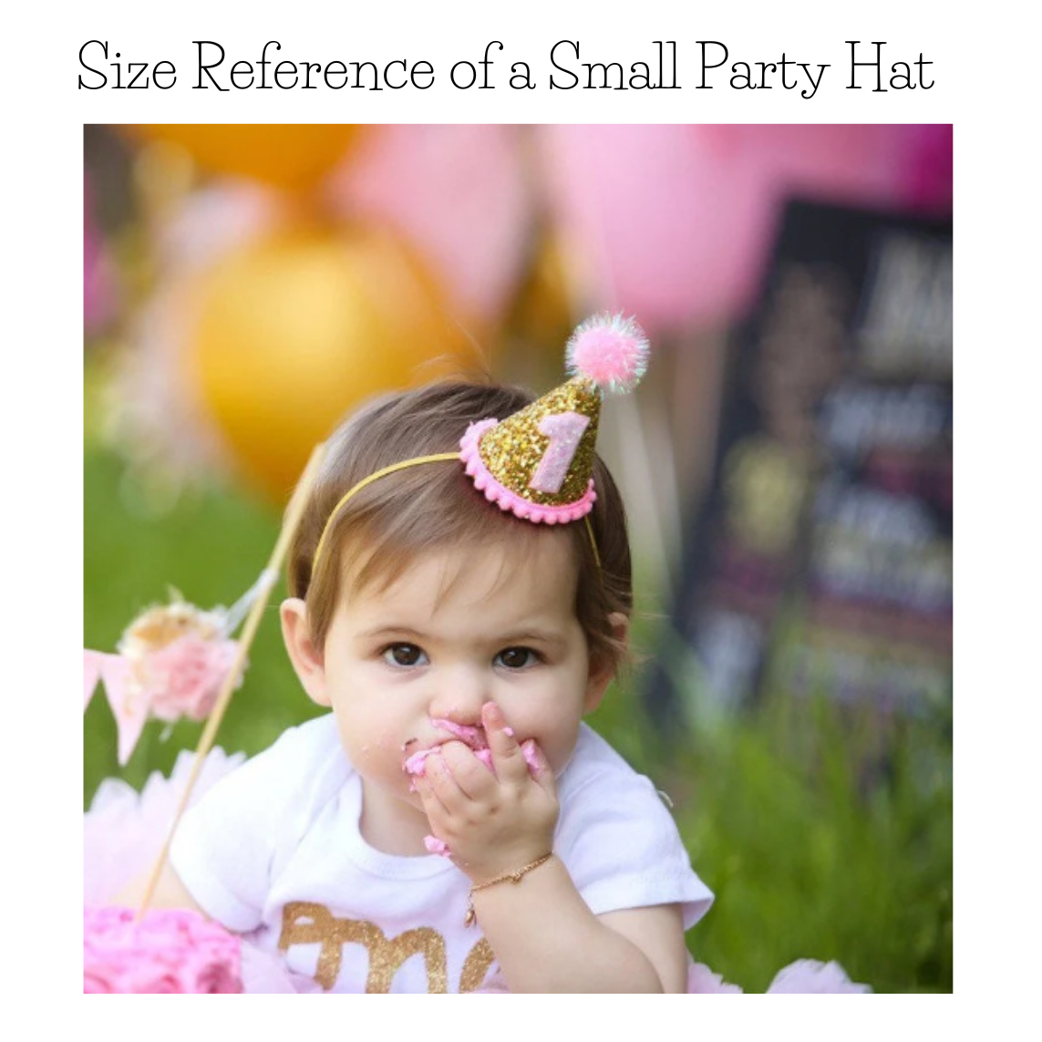 Small Glitter Party Hat