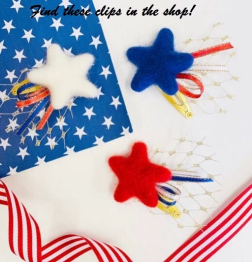 Independence Day Hair Clip