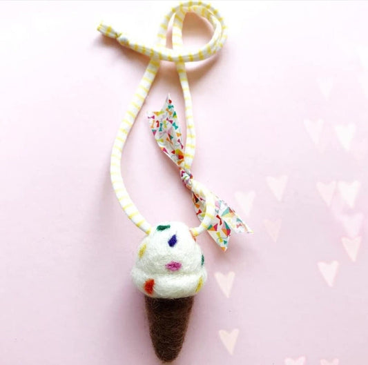 Ice-Cream Cone Necklace