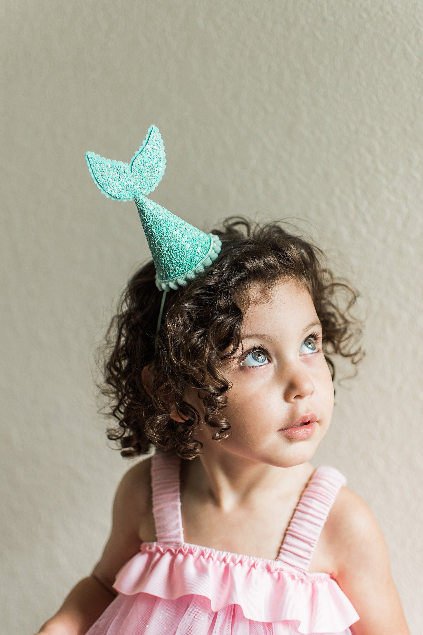 Mermaid Birthday Party Hat, Mermaid Birthday, First Birthday Cake Smash, Little Blue Olive, Mermaid Party, Under the Sea