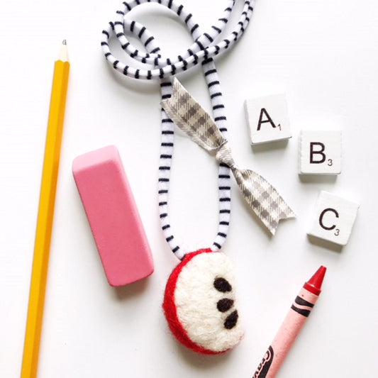 Apple Slice Necklace