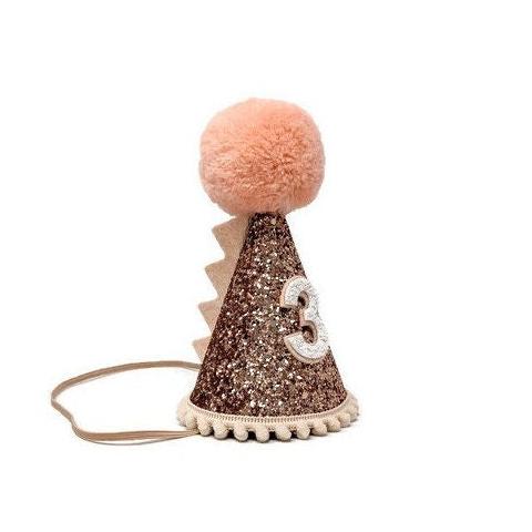 Rose Gold Dinosaur Hat