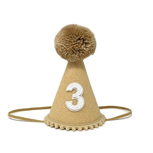 Light Brown Birthday Party Hat