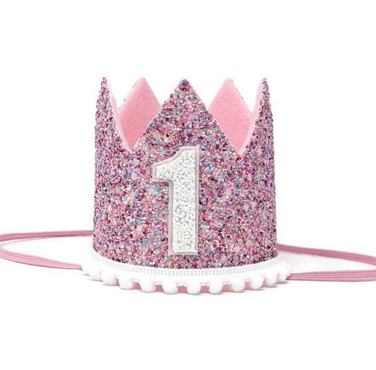 Speckle Glitter Crown