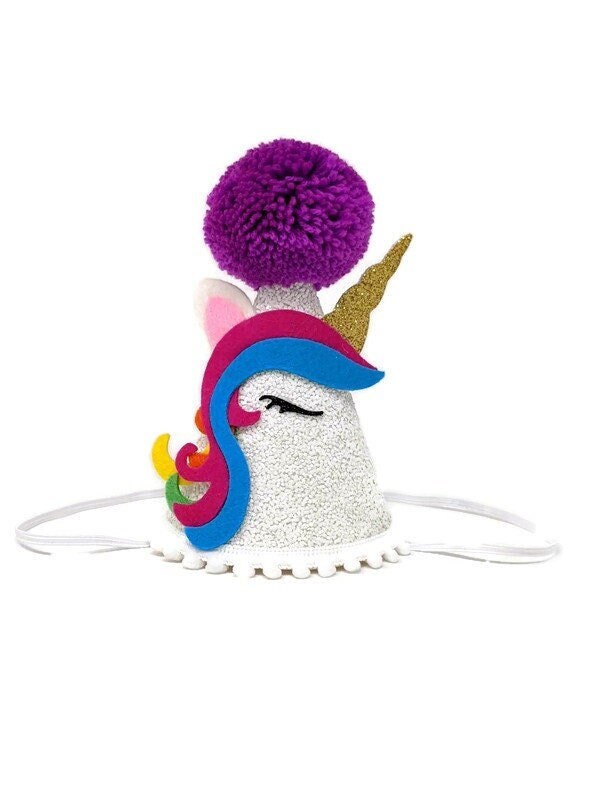 Unicorn Birthday, Unicorn Party Hat, Unicorn Birthday Party, Rainbow Unicorn Party, Little Blue Olive, Pastel Rainbow
