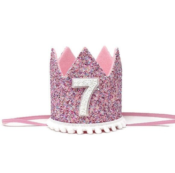 Speckle Glitter Crown