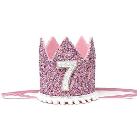 Speckle Glitter Crown