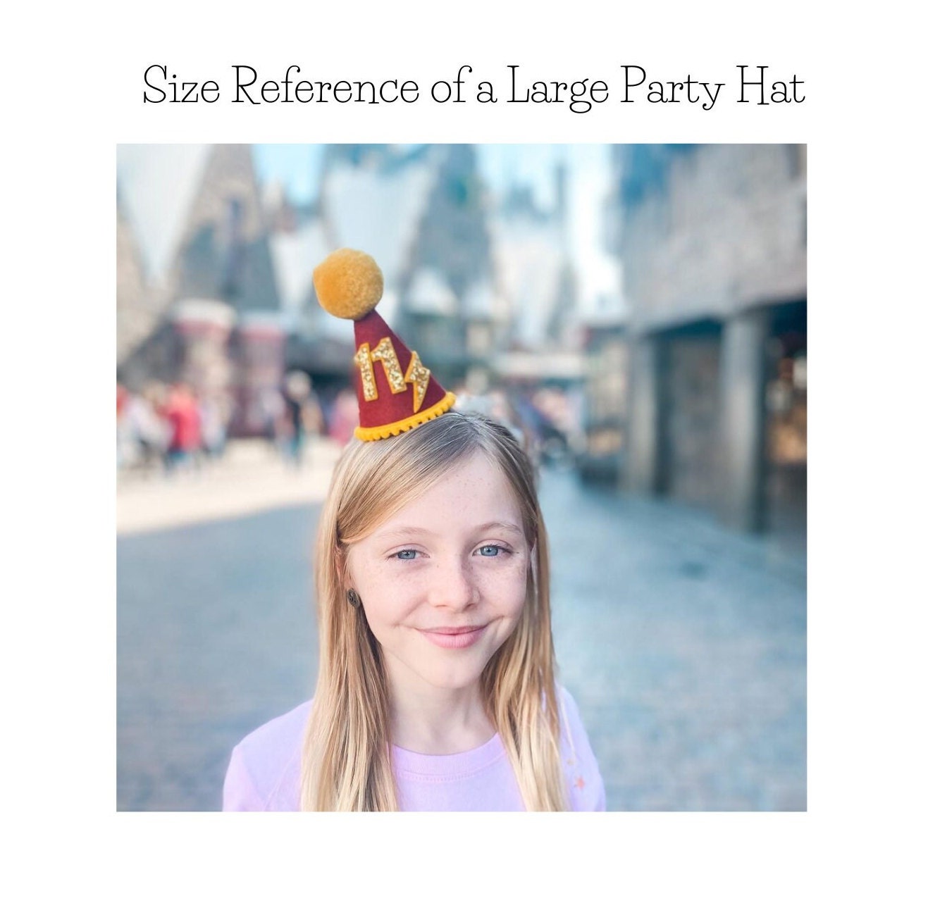 Pink and Mauve Party Hat