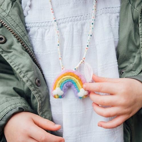 Rainbow necklace