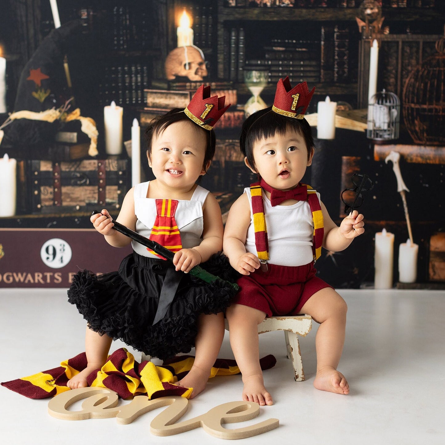 Wizard Party Hats, Magical Party Theme, Little Blue Olive, Wizard, Maroon and Gold Party, Wizard Hat