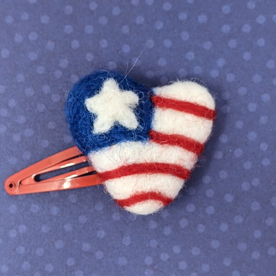 Independence Day Hair Clip