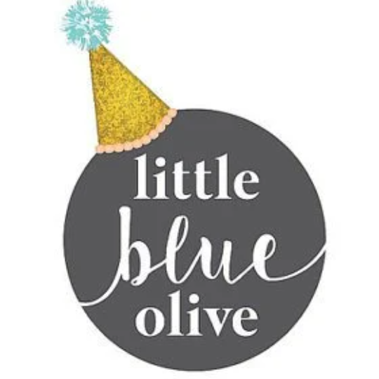 Baby Blue Felt Crown