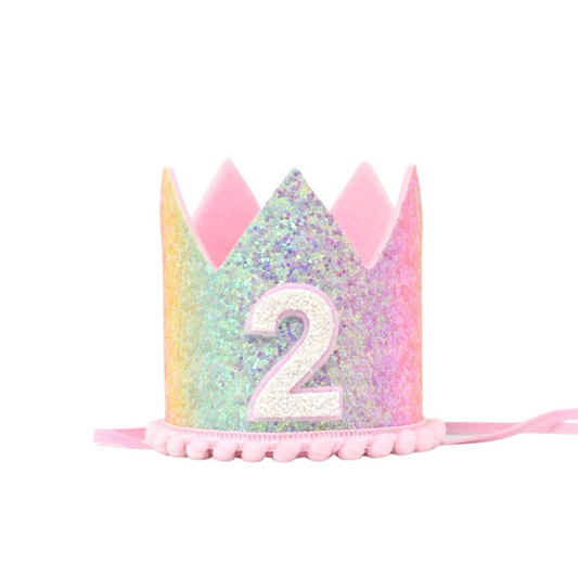 Pastel Rainbow Crown