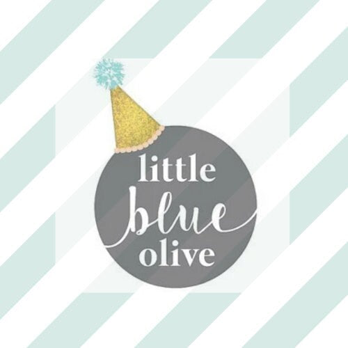 Boy First Birthday Party Hat, Birthday Party Hat, Light Blue Party Hat, Baby Blue, Little Blue Olive, Party Hat