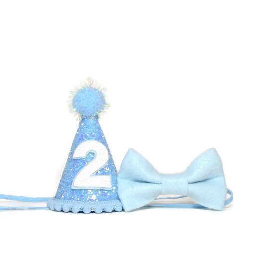 Boy First Birthday Party Hat, Birthday Party Hat, Light Blue Party Hat, Baby Blue, Little Blue Olive, Party Hat