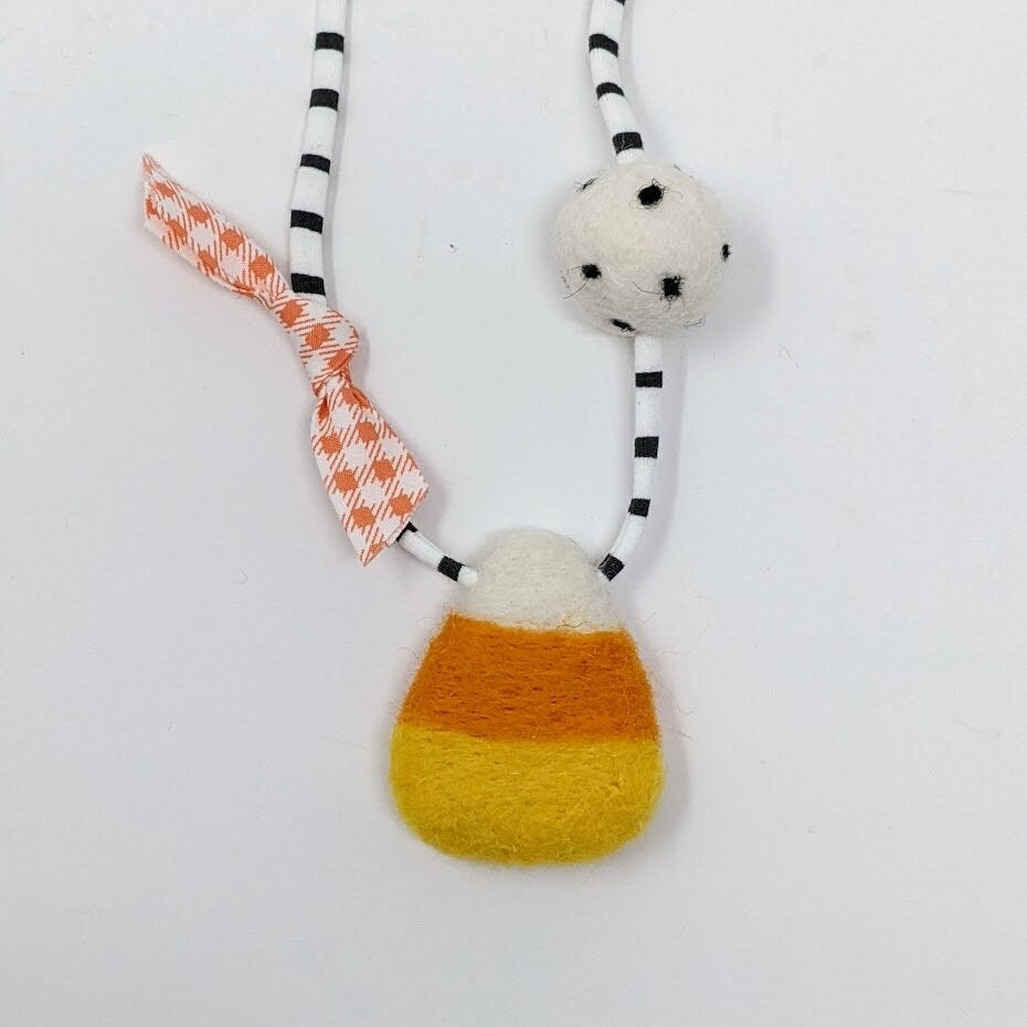 Candy Corn Necklace