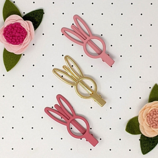 Bunny Hair Clips