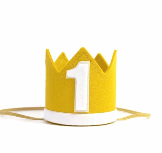 Gold Felt Crown