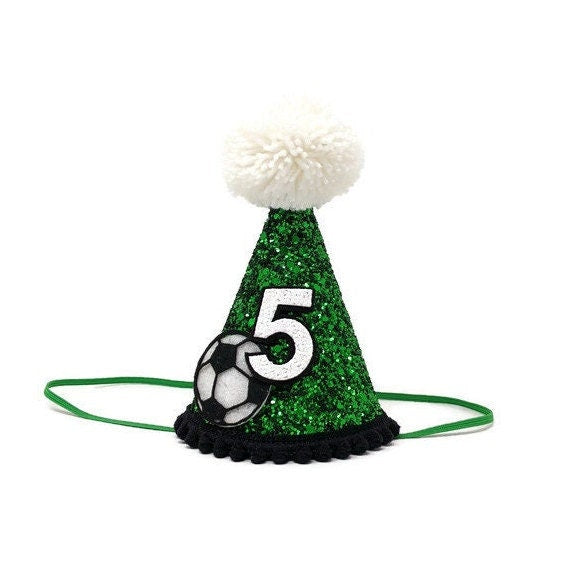 Soccer, Soccer Birthday Party, Birthday Party Hat, Boys first birthday, Sport Party, Little Blue Olive, Soccer Party Theme