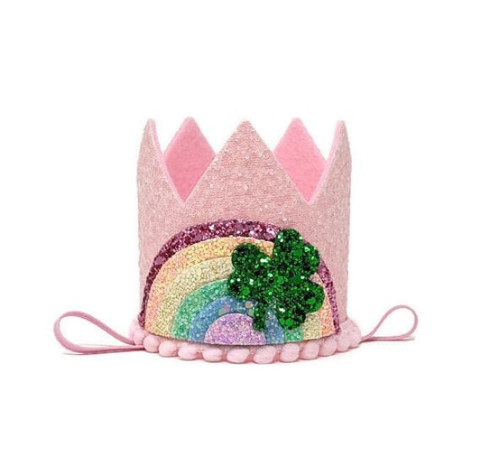 Shamrock Rainbow Crown