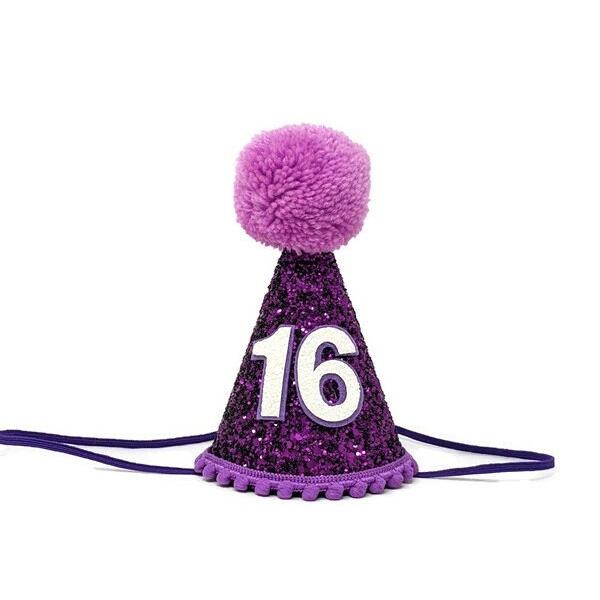 Purple and Orchid Party Hat