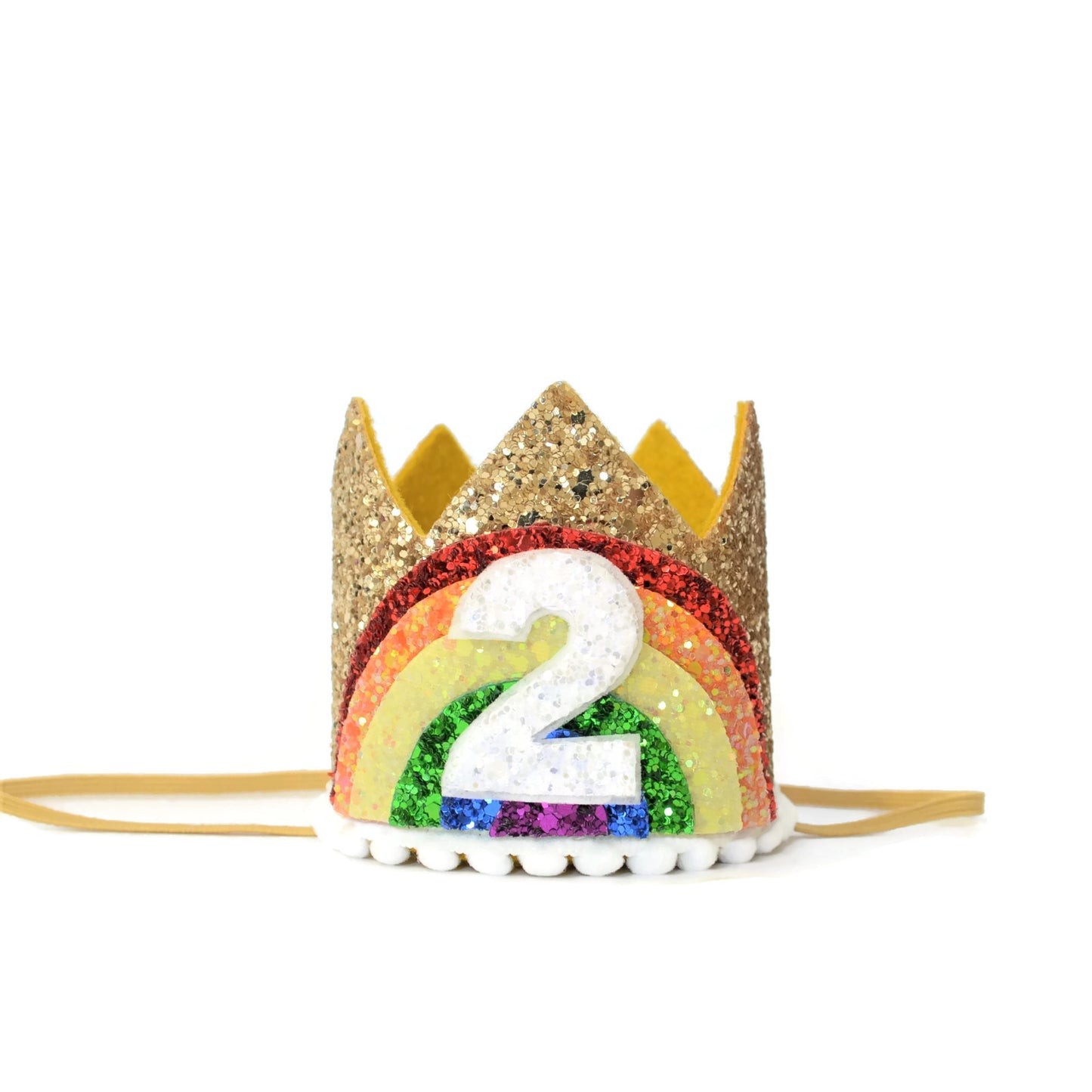 Bright Rainbow Crown