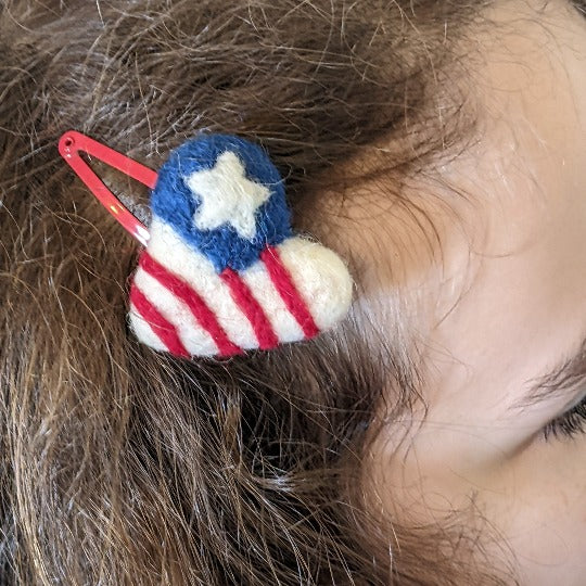 Independence Day Hair Clip