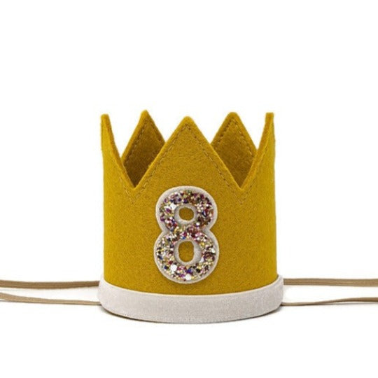 Gold Felt Crown