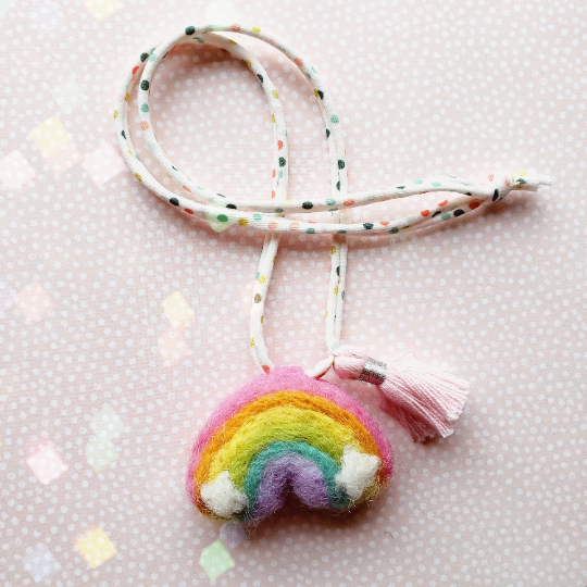 Rainbow necklace